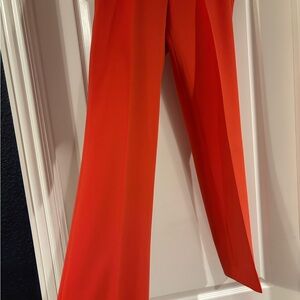 Banana Republic Bold Red Wide Leg Pants